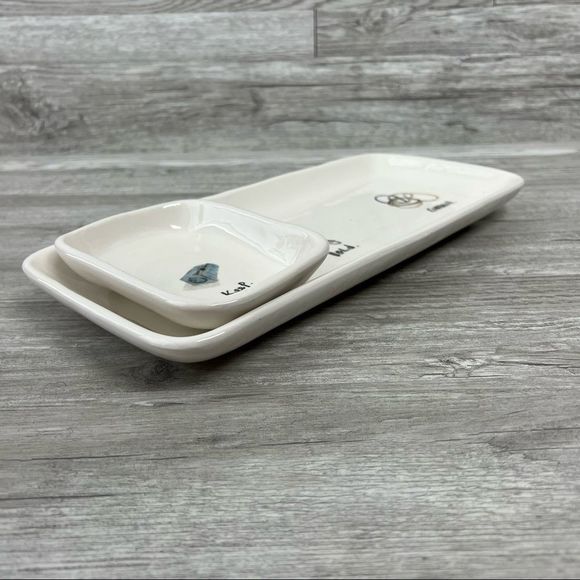 Rae Dunn Artisan Collection by Magenta Keep Hold Contain Desk Organizer set - Picture 4 of 6